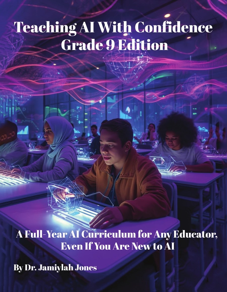 Teaching AI With Confidence, Grade 9 Edition cover